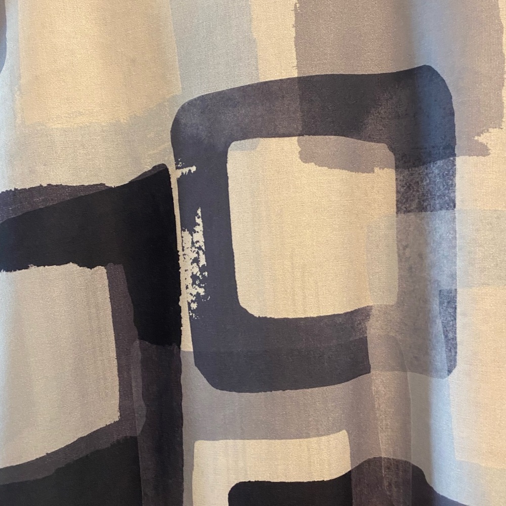 Haystacks Reversible Abstract Patterned Sleeveles… - image 6